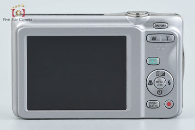 【中古】FUJIFILM 富士フイルム FINEPIX JX500 シルバー コンパクトデジタルカメラ
