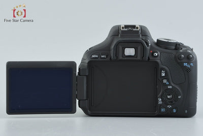 [Used] Canon EOS Kiss X5 Digital SLR Camera, Low Shutter Count