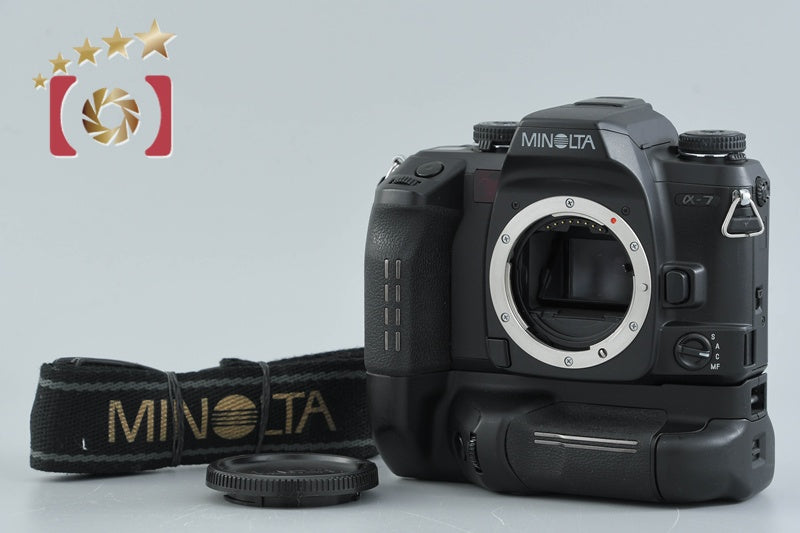 中古】MINOLTA ミノルタ α-7 フィルム一眼レフカメラ + VC-7
