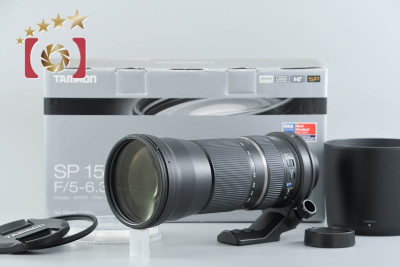 [Used] TAMRON Tamron A011 SP 150-600mm f/5-6.3 Di VC USD for Nikon with original box