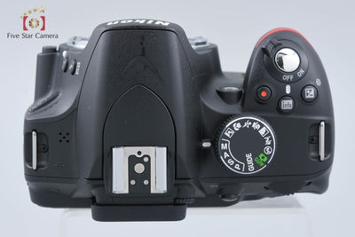 [Used] Nikon D3200 Black Digital SLR Camera, Low Shutter Count