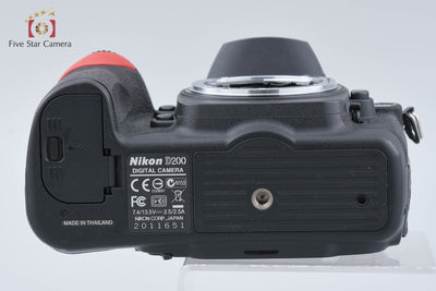 【Used】Nikon D200 Digital SLR Camera with Low Shutter Count