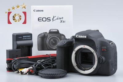 [Used] Canon EOS Kiss X9i Digital SLR Camera - Low Shutter Count