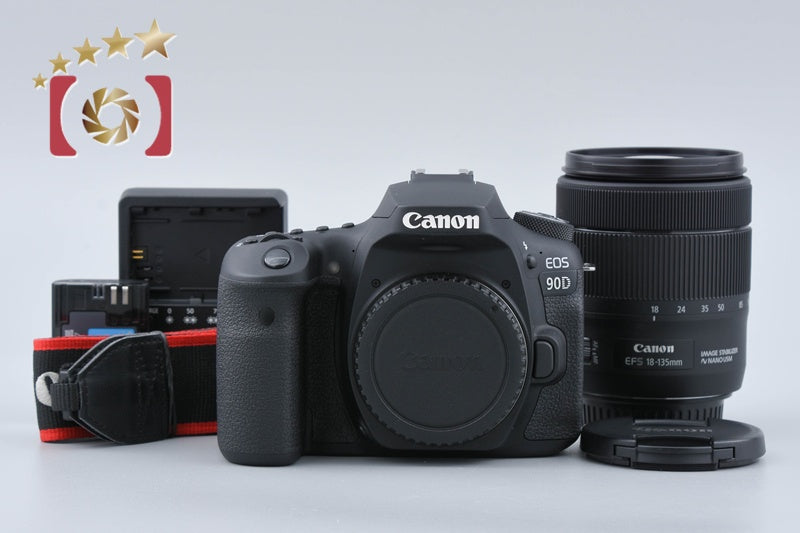 Canon国内工場製造EOS9000D18-135レンズキット一式 EOS 9000D デジタル一眼レフカメラ EF-S18-135 IS USM レンズキット