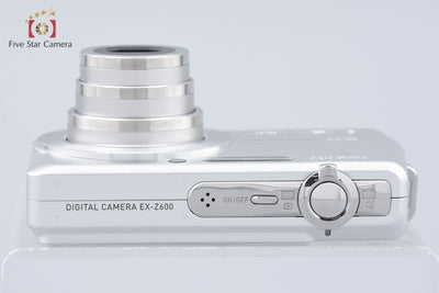 [Used] CASIO EXILIM ZOOM EX-Z600 Silver Compact Digital Camera