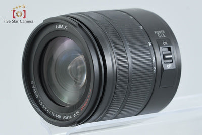 [Used] Panasonic LUMIX G VARIO 14-140mm f/3.5-5.6 ASPH. POWER O.I.S. H-FS14140 Black
