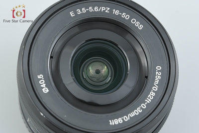 [Used] Sony E PZ 16-50mm f/3.5-5.6 OSS SELP1650 Black