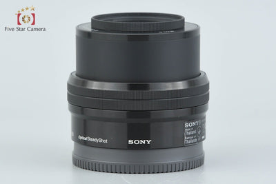 [Used] Sony E PZ 16-50mm f/3.5-5.6 OSS SELP1650 Black