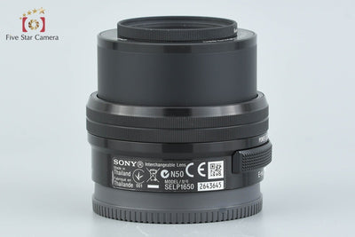 [Used] Sony E PZ 16-50mm f/3.5-5.6 OSS SELP1650 Black