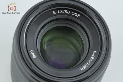 【中古】SONY ソニー E 50mm f/1.8 OSS SEL50F18 ブラック