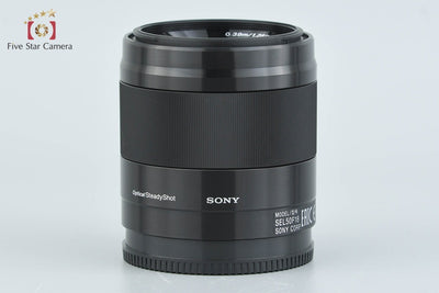 【中古】SONY ソニー E 50mm f/1.8 OSS SEL50F18 ブラック