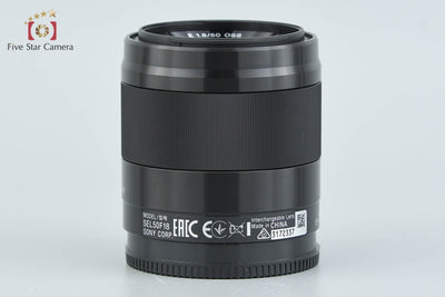 【中古】SONY ソニー E 50mm f/1.8 OSS SEL50F18 ブラック