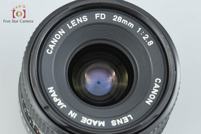 [Used] Canon New FD 28mm f/2.8