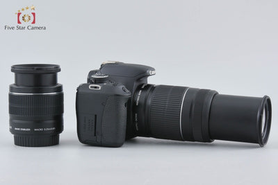 【中古】Canon キヤノン EOS Kiss X5 ダブルズームレンズキット 元箱付き