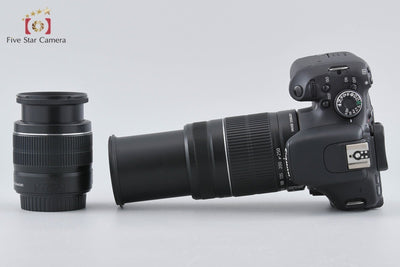 【中古】Canon キヤノン EOS Kiss X5 ダブルズームレンズキット 元箱付き
