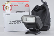 [Used] Canon Speedlite 270EX II with original box