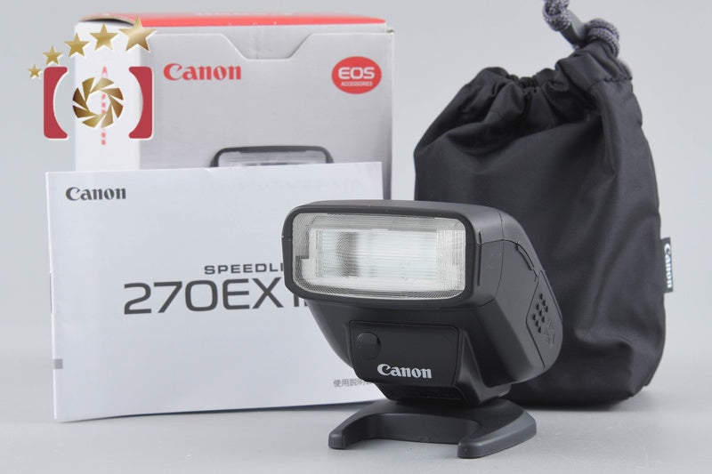 [Used] Canon Speedlite 270EX II with original box