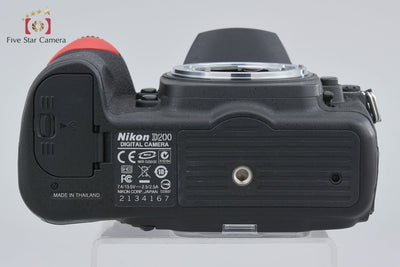 Used: Nikon D200 Digital SLR Camera, Low Shutter Count