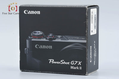 [Used] Canon PowerShot G7 X Mark II Compact Digital Camera with Original Box