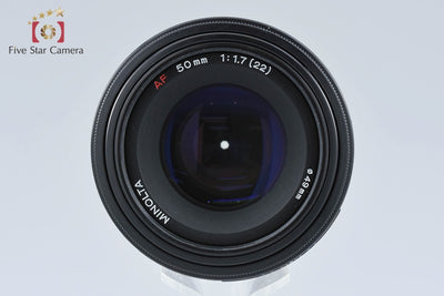 [Used] MINOLTA AF 50mm f/1.7 Old Type