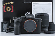 [Used] SONY α7IV ILCE-7M4 Zoom Lens Kit Black with Original Box