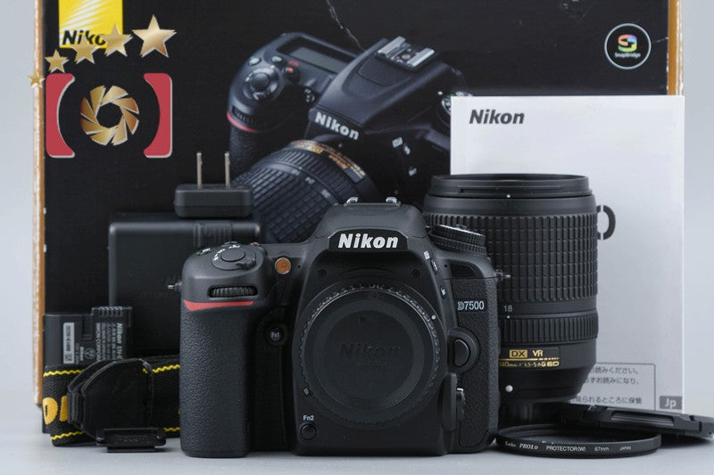 [Used] Nikon D7500 18-140 VR Lens Kit with Original Box