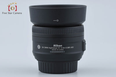 Used - Nikon AF-S DX NIKKOR 35mm f/1.8 G