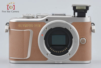 [Used] OLYMPUS PEN E-PL9 Brown Double Zoom Kit, Low Shutter Count