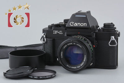 [Used] Canon New F-1 AE + New FD 50mm f/1.4