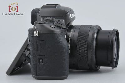 [Used] Canon EOS M5 EF-M 15-45 IS STM Lens Kit with Original Box