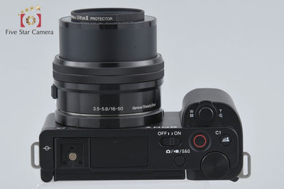 【Used】SONY VLOGCAM ZV-E10 Power Zoom Lens Kit Black, Low Shutter Count, With Original Box