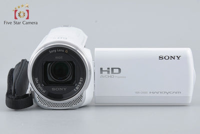 【中古】SONY ソニー ハンディカム HDR-CX680 ホワイト デジタルビデオカメラ