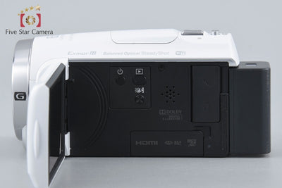 【中古】SONY ソニー ハンディカム HDR-CX680 ホワイト デジタルビデオカメラ