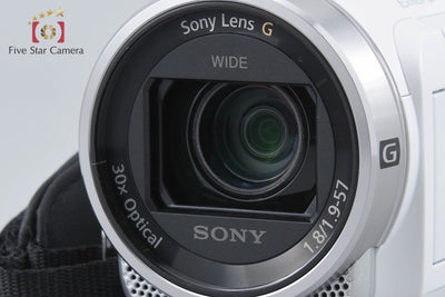【中古】SONY ソニー ハンディカム HDR-CX680 ホワイト デジタルビデオカメラ
