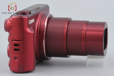 [Used] Canon PowerShot SX720 HS Red Compact Digital Camera with Original Box