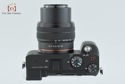 [Used] SONY α7C ILCE-7CL Zoom Lens Kit Black, Low Shutter Count