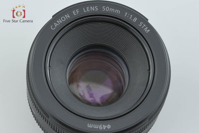 [Used] Canon EF 50mm f/1.8 STM with original box