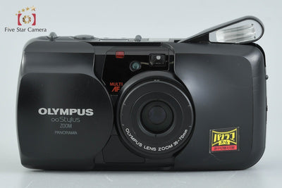 [Used] Olympus ∞ STYLUS ZOOM PANORAMA Black Compact Film Camera