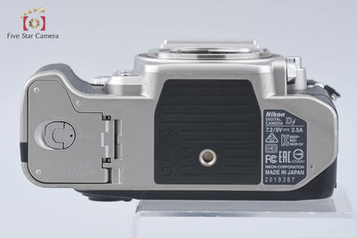 Used: Nikon Df Silver Digital SLR Camera, Low Shutter Count