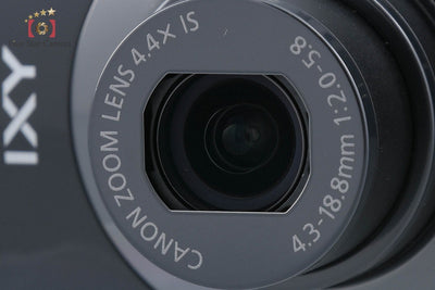 [Used] Canon IXY 32S Black Compact Digital Camera