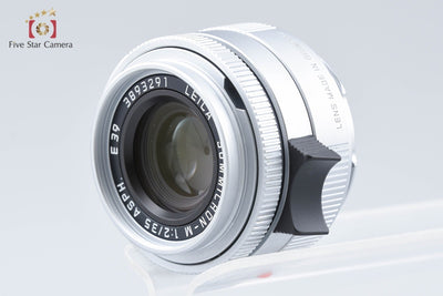 [Used] Leica SUMMICRON-M 35mm f/2 ASPH. E39 5th Generation Silver