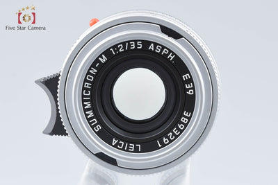 [Used] Leica SUMMICRON-M 35mm f/2 ASPH. E39 5th Generation Silver
