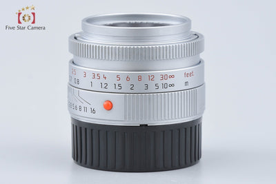 [Used] Leica SUMMICRON-M 35mm f/2 ASPH. E39 5th Generation Silver