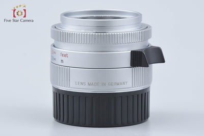 [Used] Leica SUMMICRON-M 35mm f/2 ASPH. E39 5th Generation Silver