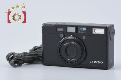 【中古】CONTAX コンタックス Tix ブラック コンパクトフィルムカメラ