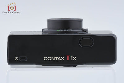 【中古】CONTAX コンタックス Tix ブラック コンパクトフィルムカメラ