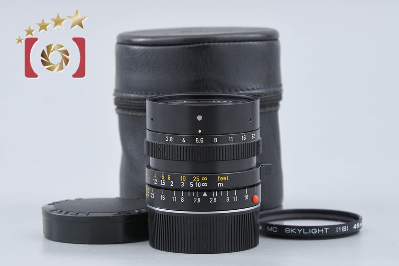 [Used] Leica Elmarit-M 28mm f/2.8 E49 3rd Generation Made in Canada