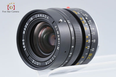 [Used] Leica Elmarit-M 28mm f/2.8 E49 3rd Generation Made in Canada