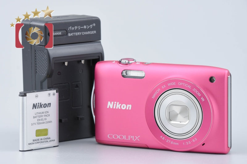 NIKON ニコン COOLPIX S3300 コンパクト デジタル カメラ コンデジ
