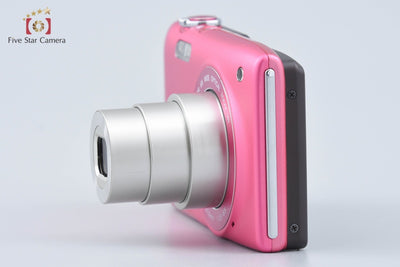 [Used] Nikon COOLPIX S3300 Strawberry Pink Compact Digital Camera